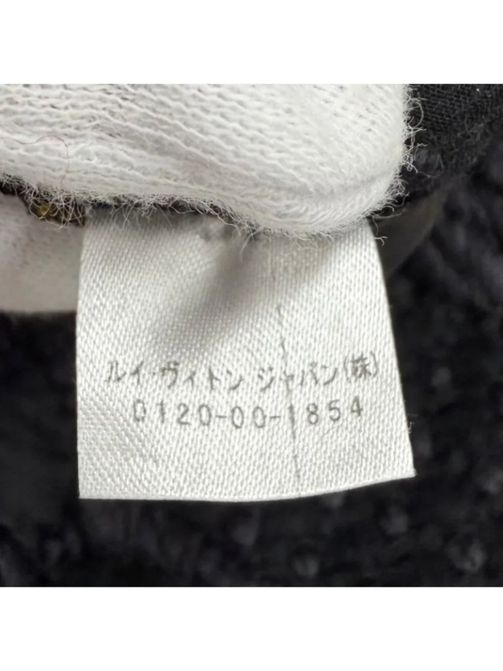 Louis Vuitton Echarpe Logo Mania Silk Blend Anthracite Monogram Scarf Black